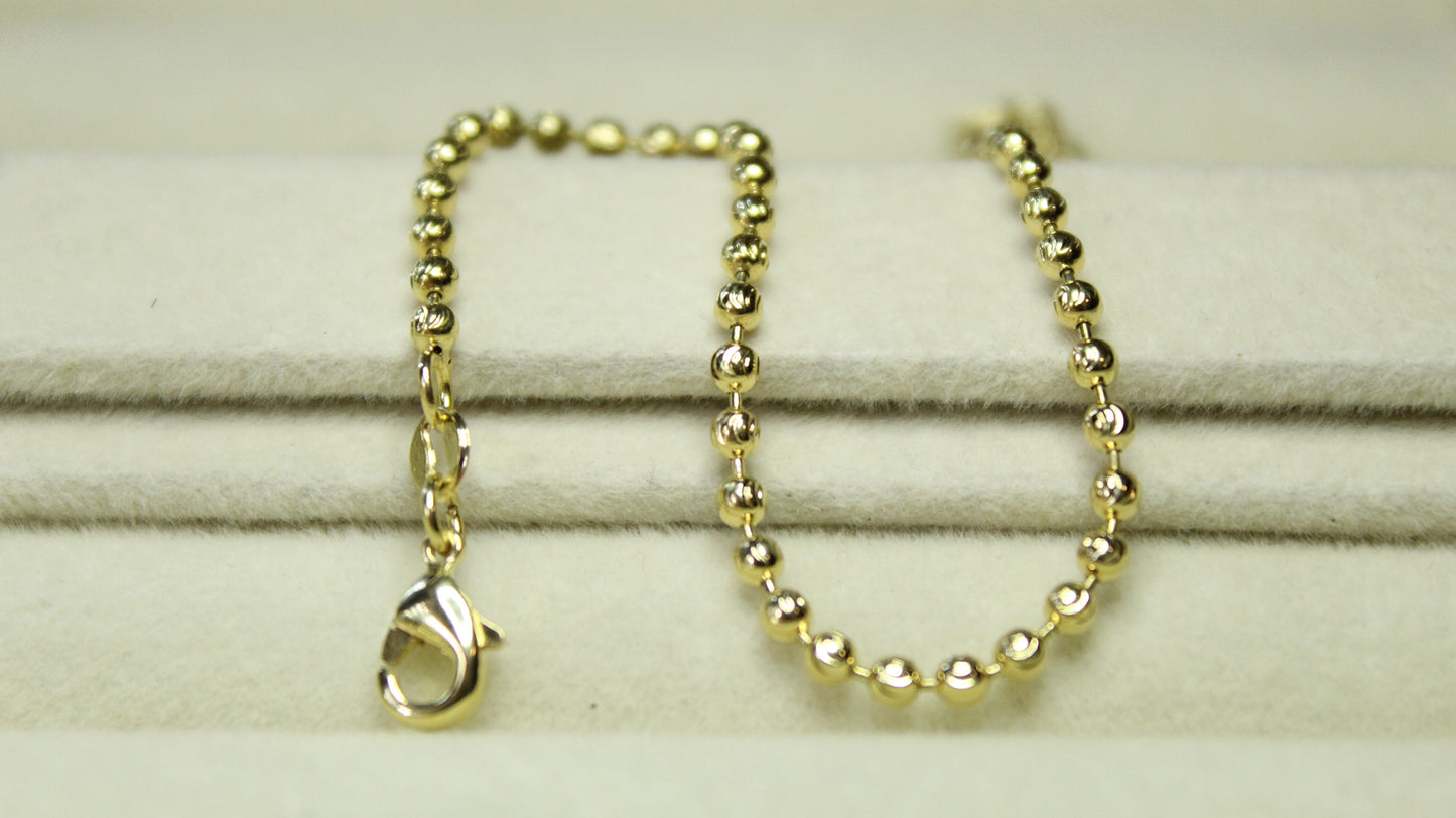 Pulsera Balín Diamantado 2,2 cm